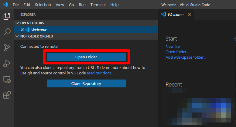 Using Visual Studio Code to access files on Linux from Windows (WSL)