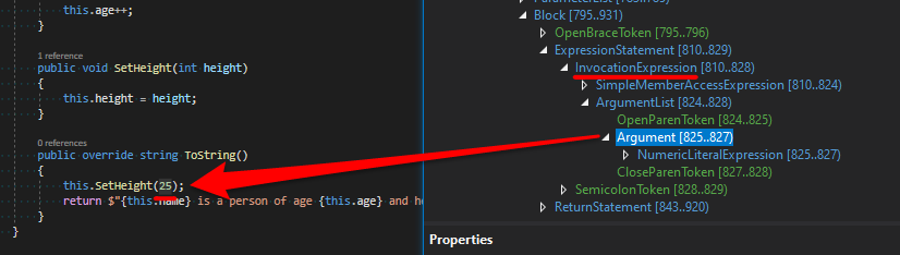 C# RoslynAPI SyntaxTree - Variables Are Not Variables (Gotchas)